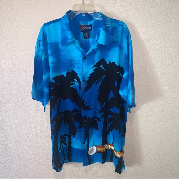 Blue and black short sleeve shirt size Xl - Picture 6 of 7